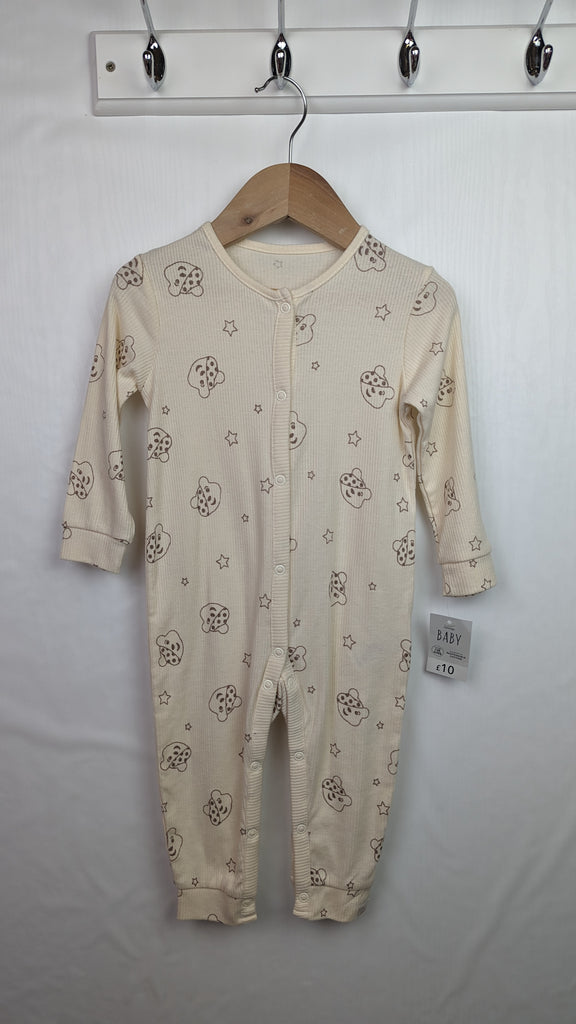 Pudsey Cream Ribbed Romper 9-12m George Used, Preloved, Preworn & Second Hand Baby, Kids & Children's Clothing UK Online. Cheap affordable. Brands including Next, Joules, Nutmeg, TU, F&F, H&M.