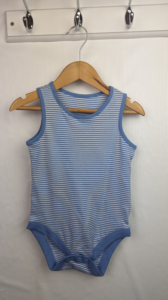Blue Striped F&F Bodysuit 12-18m F&F Used, Preloved, Preworn & Second Hand Baby, Kids & Children's Clothing UK Online. Cheap affordable. Brands including Next, Joules, Nutmeg, TU, F&F, H&M.