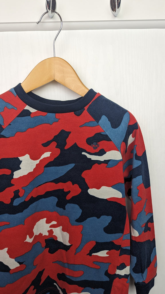 NEXT Long Sleeve Camo Top 4 Years Next Used, Preloved, Preworn & Second Hand Baby, Kids & Children's Clothing UK Online. Cheap affordable. Brands including Next, Joules, Nutmeg, TU, F&F, H&M.