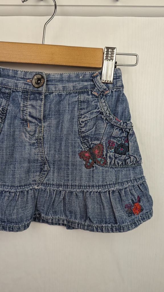 NEXT Denim Skirt 12-18 Months Next Used, Preloved, Preworn & Second Hand Baby, Kids & Children's Clothing UK Online. Cheap affordable. Brands including Next, Joules, Nutmeg Morrisons, TU, F&F, H&M.