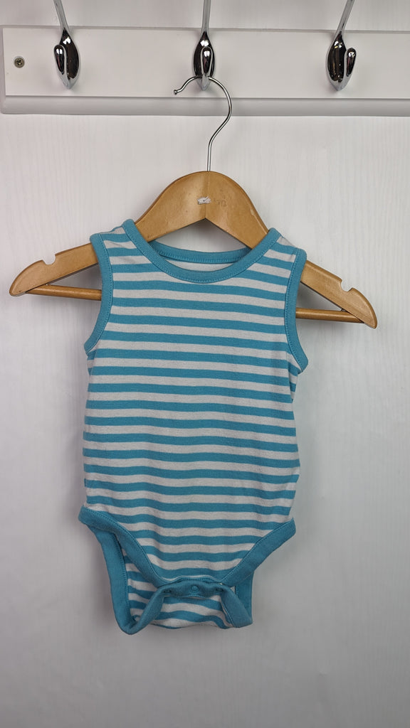 GAP Blue Striped Bodysuit 0-3m Gap Used, Preloved, Preworn & Second Hand Baby, Kids & Children's Clothing UK Online. Cheap affordable. Brands including Next, Joules, Nutmeg, TU, F&F, H&M.