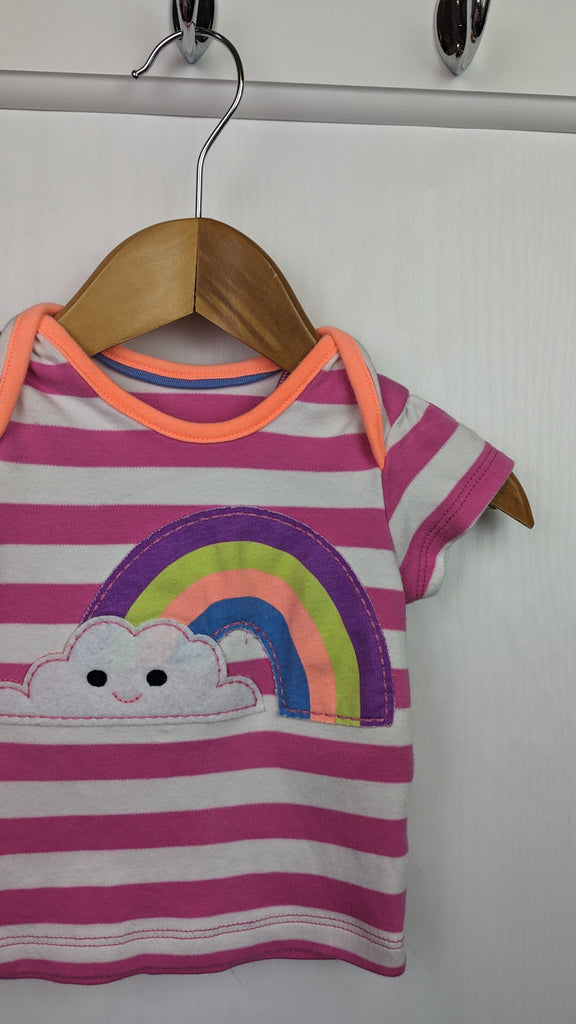 M&S Rainbow Cloud Top 0-3 Months Marks & Spencer Used, Preloved, Preworn & Second Hand Baby, Kids & Children's Clothing UK Online. Cheap affordable. Brands including Next, Joules, Nutmeg, TU, F&F, H&M.