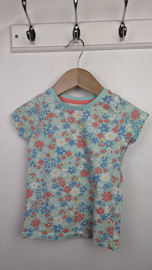 Nutmeg Floral Top - Girls 2-3 Years Nutmeg Used, Preloved, Preworn & Second Hand Baby, Kids & Children's Clothing UK Online. Cheap affordable. Brands including Next, Joules, Nutmeg, TU, F&F, H&M.