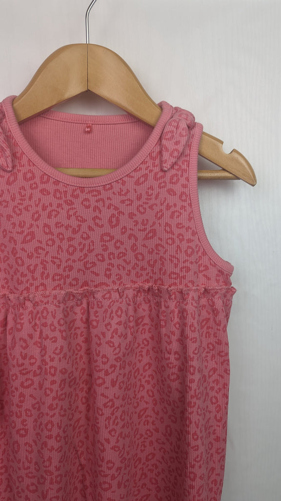 George Pink Animal Print Top - Girls 4-5 Years George Used, Preloved, Preworn & Second Hand Baby, Kids & Children's Clothing UK Online. Cheap affordable. Brands including Next, Joules, Nutmeg Morrisons, TU, F&F, H&M.