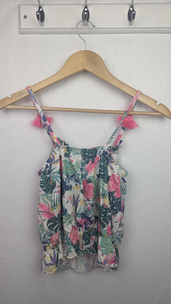 George Floral Strap Top - Girls 11-12 Years George Used, Preloved, Preworn & Second Hand Baby, Kids & Children's Clothing UK Online. Cheap affordable. Brands including Next, Joules, Nutmeg Morrisons, TU, F&F, H&M.