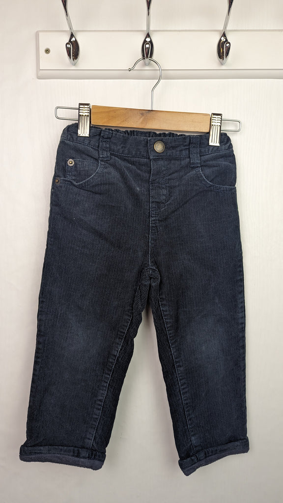 John Lewis Navy Cord Trousers - Boys 2-3 Years John Lewis Used, Preloved, Preworn & Second Hand Baby, Kids & Children's Clothing UK Online. Cheap affordable. Brands including Next, Joules, Nutmeg, TU, F&F, H&M.
