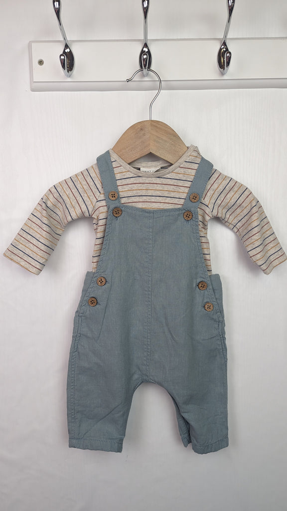 NEXT Striped Bodysuit & Romper Outfit - Boys 0-1 Month Next Used, Preloved, Preworn & Second Hand Baby, Kids & Children's Clothing UK Online. Cheap affordable. Brands including Next, Joules, Nutmeg, TU, F&F, H&M.