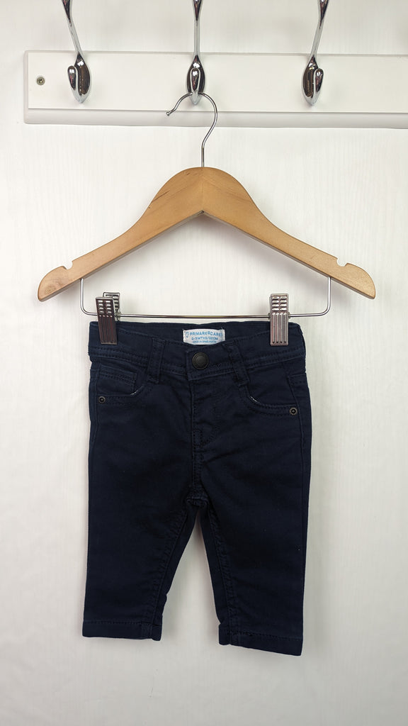 Primark Navy Soft Jeans - Boys 0-3 Years Primark Used, Preloved, Preworn & Second Hand Baby, Kids & Children's Clothing UK Online. Cheap affordable. Brands including Next, Joules, Nutmeg, TU, F&F, H&M.