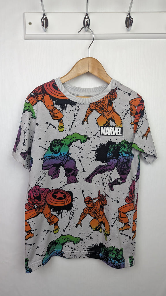 Next Multicolour Marvel Light Grey Top - Boys 7 Years Next Used, Preloved, Preworn & Second Hand Baby, Kids & Children's Clothing UK Online. Cheap affordable. Brands including Next, Joules, Nutmeg, TU, F&F, H&M.