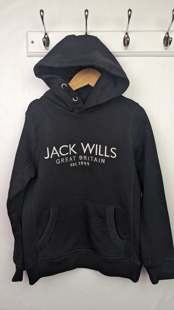 Jack Wills Black Hoody Jumper - Unisex 8-9 Years Jack Wills Used, Preloved, Preworn & Second Hand Baby, Kids & Children's Clothing UK Online. Cheap affordable. Brands including Next, Joules, Nutmeg, TU, F&F, H&M.