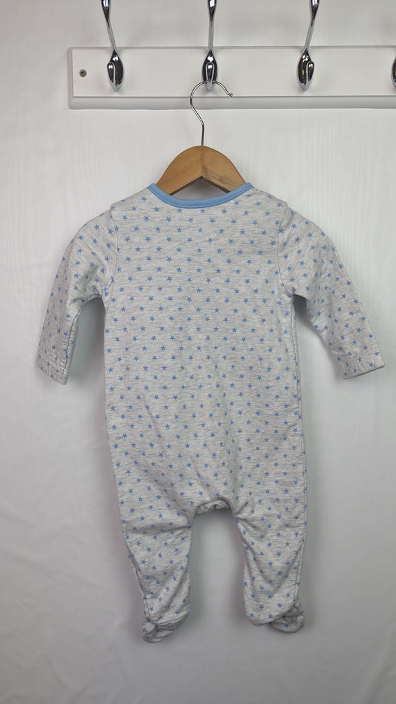 George Mummys Smiler Lined Sleepsuit - Boys 3-6 Months George Used, Preloved, Preworn & Second Hand Baby, Kids & Children's Clothing UK Online. Cheap affordable. Brands including Next, Joules, Nutmeg Morrisons, TU, F&F, H&M.