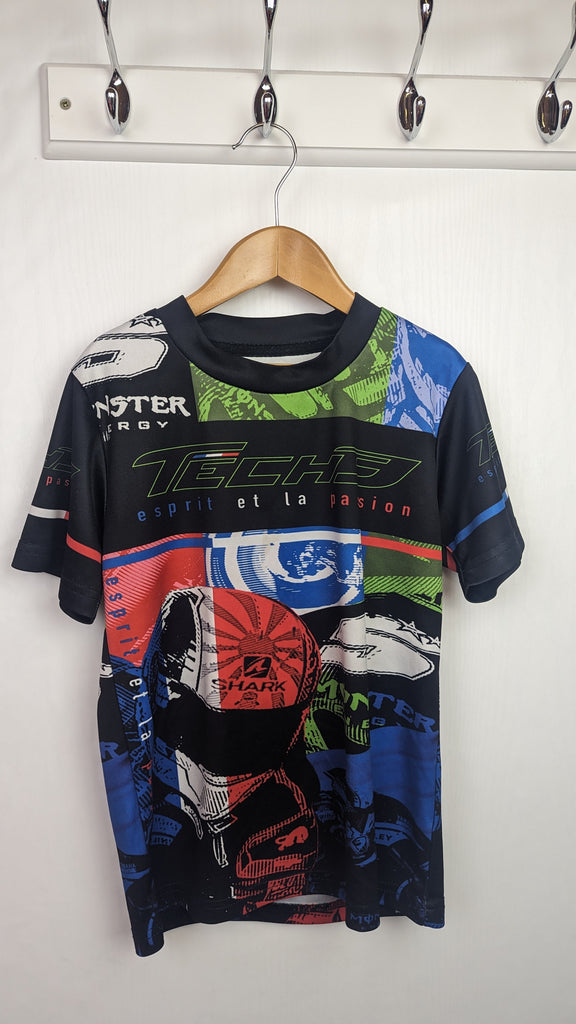 Tech3 Motorbike Top - Boys 5-6 Years Tech3 Used, Preloved, Preworn & Second Hand Baby, Kids & Children's Clothing UK Online. Cheap affordable. Brands including Next, Joules, Nutmeg, TU, F&F, H&M.