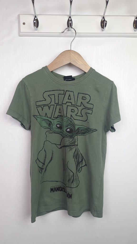 Pep & Co Star Wars Mandalorian Top - Boys 7-8 Years Pep & Co Used, Preloved, Preworn & Second Hand Baby, Kids & Children's Clothing UK Online. Cheap affordable. Brands including Next, Joules, Nutmeg, TU, F&F, H&M.