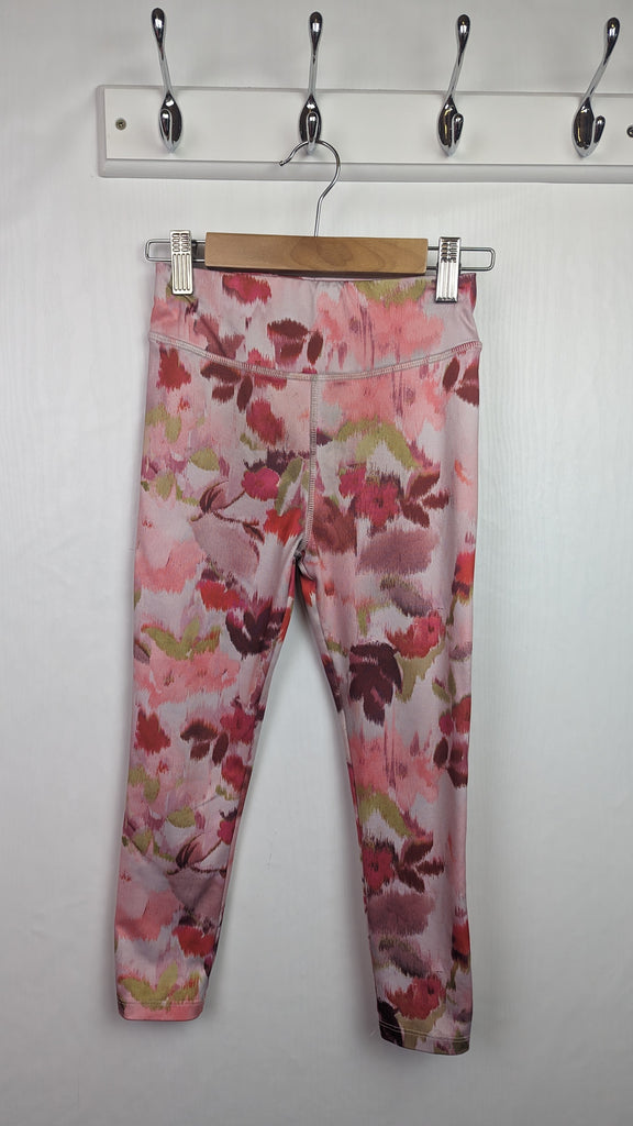 NEXT Pink Floral Sports Gym Leggings - Girls 6 Years Next Used, Preloved, Preworn & Second Hand Baby, Kids & Children's Clothing UK Online. Cheap affordable. Brands including Next, Joules, Nutmeg, TU, F&F, H&M.