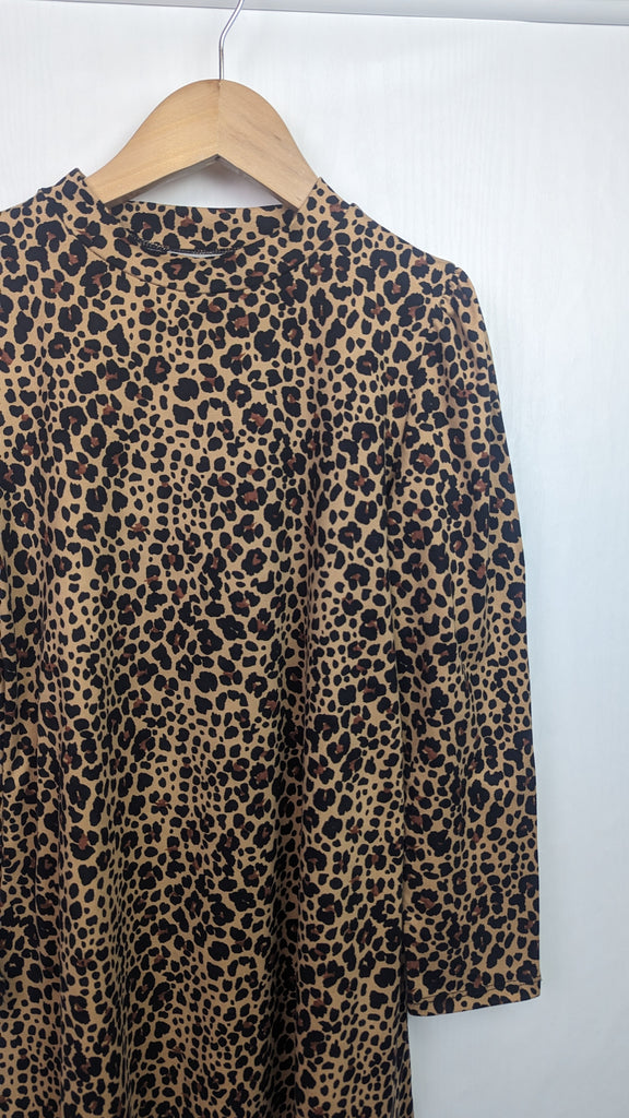 Matalan Animal Print Long Sleeve Dress - Girls 9 Years Matalan Used, Preloved, Preworn & Second Hand Baby, Kids & Children's Clothing UK Online. Cheap affordable. Brands including Next, Joules, Nutmeg, TU, F&F, H&M.