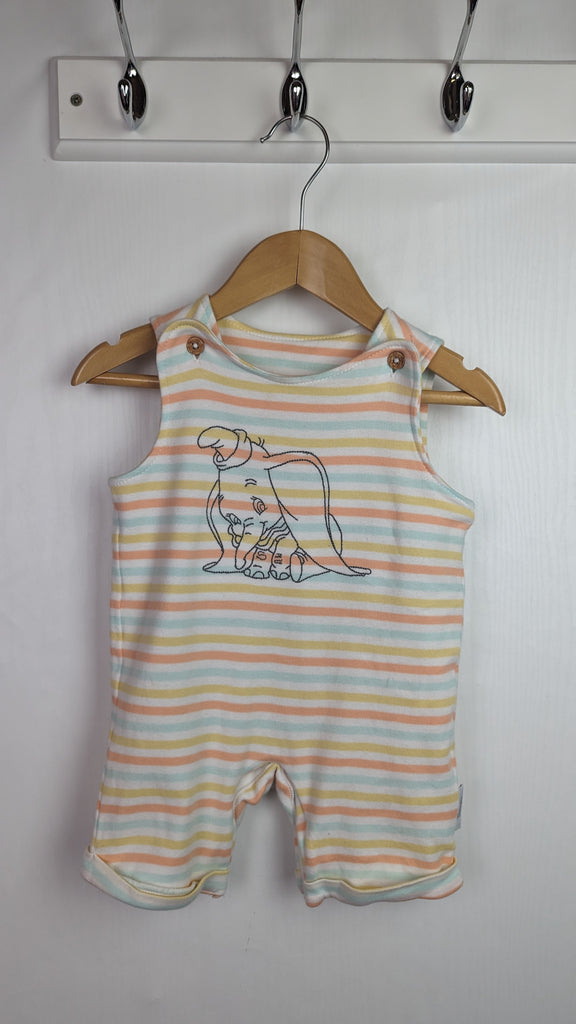 F&F Disney Dumbo Romper - Unisex 6-9 Months F&F Used, Preloved, Preworn & Second Hand Baby, Kids & Children's Clothing UK Online. Cheap affordable. Brands including Next, Joules, Nutmeg Morrisons, TU, F&F, H&M.