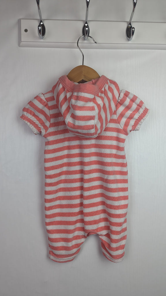 George Towelling Romper - Girls 6-9 Months George Used, Preloved, Preworn & Second Hand Baby, Kids & Children's Clothing UK Online. Cheap affordable. Brands including Next, Joules, Nutmeg Morrisons, TU, F&F, H&M.