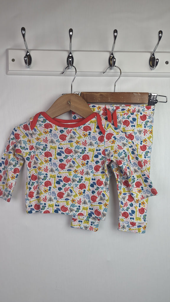 M&Co Animals Pajama Set - Girls 3-6 Months M&Co Used, Preloved, Preworn & Second Hand Baby, Kids & Children's Clothing UK Online. Cheap affordable. Brands including Next, Joules, Nutmeg, TU, F&F, H&M.
