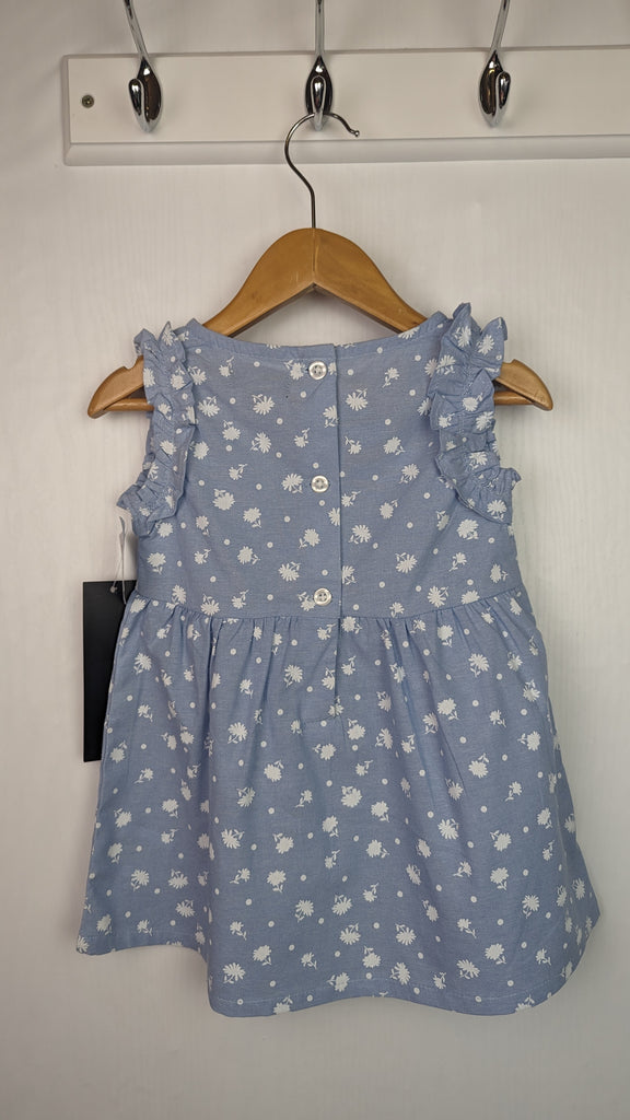 NEW Picapino Blue Floral Dress - Girls 2 Years Picapino Used, Preloved, Preworn & Second Hand Baby, Kids & Children's Clothing UK Online. Cheap affordable. Brands including Next, Joules, Nutmeg Morrisons, TU, F&F, H&M.