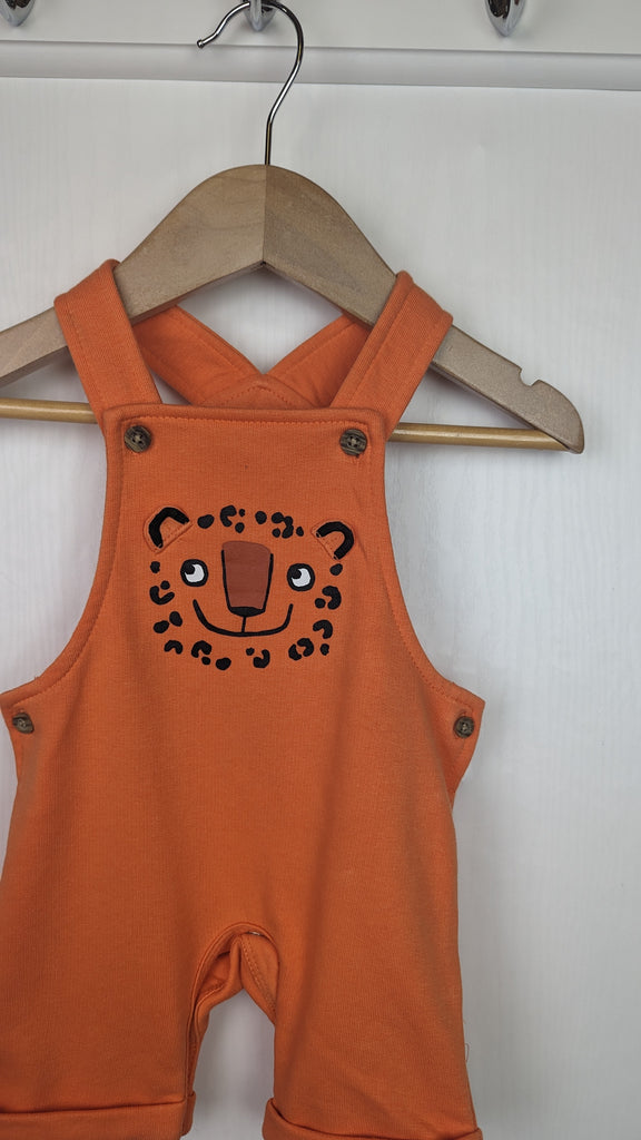 F&F Orange Cheater Romper - Boys 3-6 Months F&F Used, Preloved, Preworn & Second Hand Baby, Kids & Children's Clothing UK Online. Cheap affordable. Brands including Next, Joules, Nutmeg, TU, F&F, H&M.