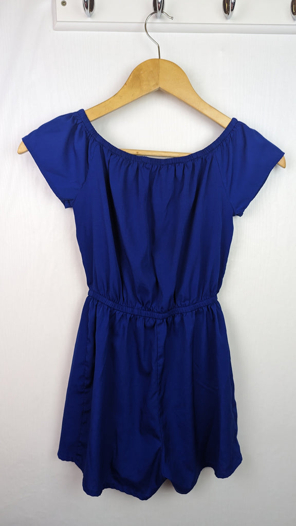 New Look Dark Blue Playsuit - Girls 12 Years New Look Used, Preloved, Preworn & Second Hand Baby, Kids & Children's Clothing UK Online. Cheap affordable. Brands including Next, Joules, Nutmeg, TU, F&F, H&M.