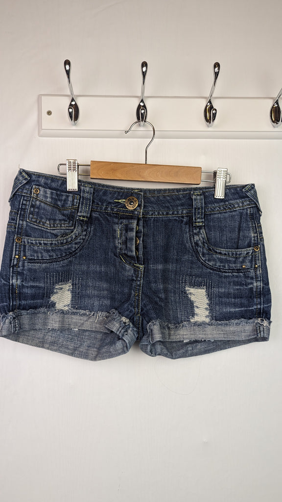 New Look Denim Shorts - Girls 13 Years New Look Used, Preloved, Preworn & Second Hand Baby, Kids & Children's Clothing UK Online. Cheap affordable. Brands including Next, Joules, Nutmeg, TU, F&F, H&M.