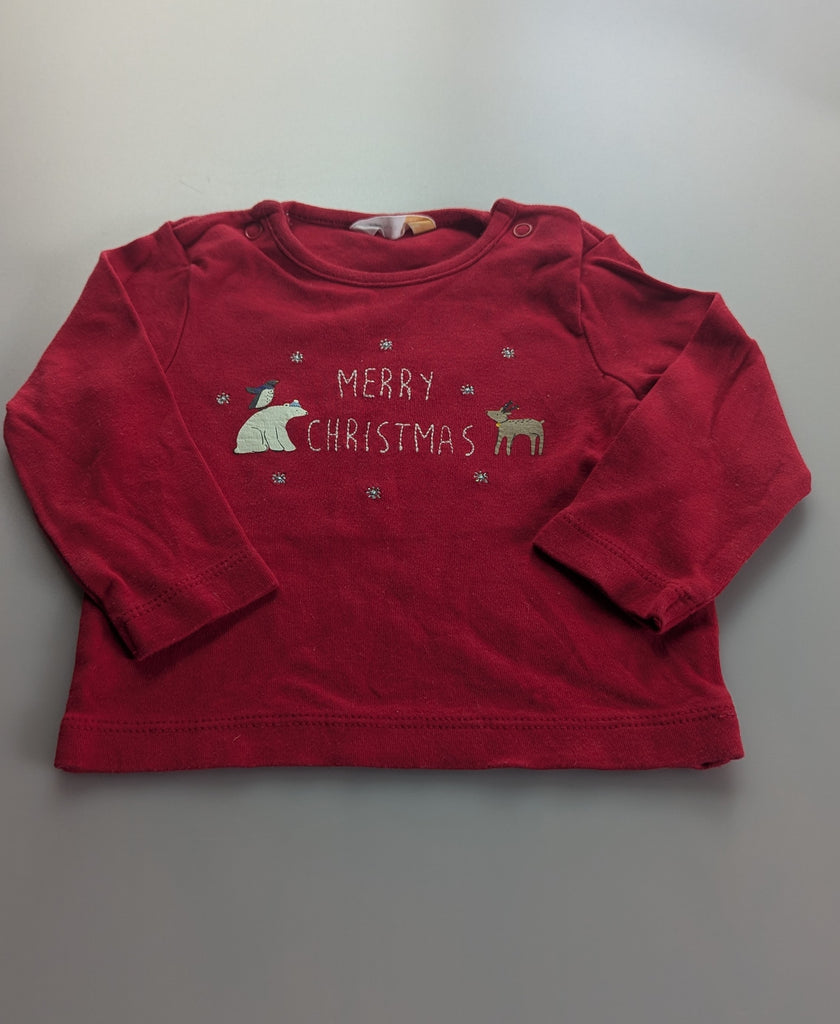 John Lewis Merry Christmas Top - Unisex 0-3 Months John Lewis Used, Preloved, Preworn & Second Hand Baby, Kids & Children's Clothing UK Online. Cheap affordable. Brands including Next, Joules, Nutmeg Morrisons, TU, F&F, H&M.