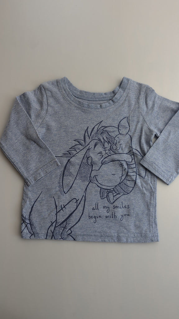 George Disney Eeyore & Piglet Top - Boys 3-6 Months George Used, Preloved, Preworn & Second Hand Baby, Kids & Children's Clothing UK Online. Cheap affordable. Brands including Next, Joules, Nutmeg Morrisons, TU, F&F, H&M.