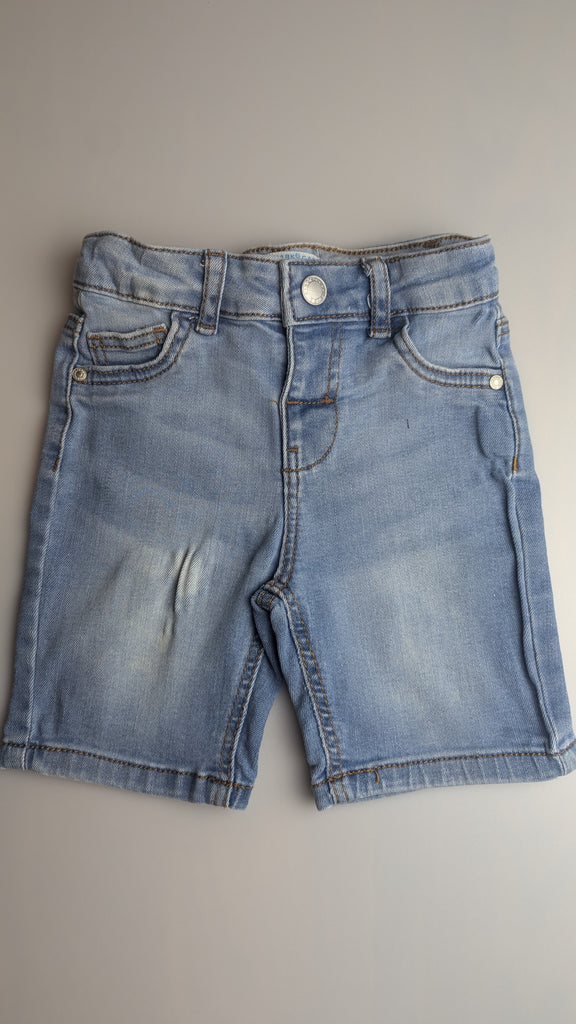 PLAYWEAR Primark Denim Shorts - Boys 9-12 months Primark Used, Preloved, Preworn & Second Hand Baby, Kids & Children's Clothing UK Online. Cheap affordable. Brands including Next, Joules, Nutmeg Morrisons, TU, F&F, H&M.