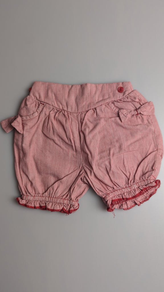 Mothercare Red striped shorts - Girls newborn Mothercare Used, Preloved, Preworn & Second Hand Baby, Kids & Children's Clothing UK Online. Cheap affordable. Brands including Next, Joules, Nutmeg Morrisons, TU, F&F, H&M.