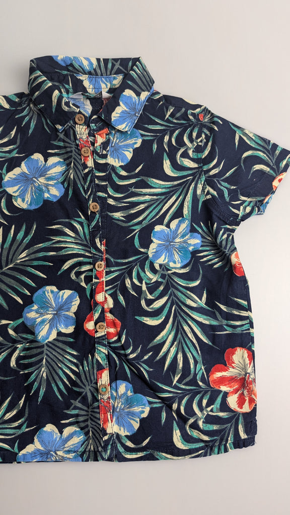 Primark Tropical Cotton Shirt - Boys 2-3 Years Primark Used, Preloved, Preworn & Second Hand Baby, Kids & Children's Clothing UK Online. Cheap affordable. Brands including Next, Joules, Nutmeg Morrisons, TU, F&F, H&M.