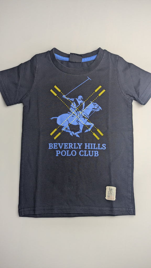 Beverly Hills Polo Club Navy Top - Boys 5-6 Years Beverly Hills Polo Club Used, Preloved, Preworn & Second Hand Baby, Kids & Children's Clothing UK Online. Cheap affordable. Brands including Next, Joules, Nutmeg Morrisons, TU, F&F, H&M.