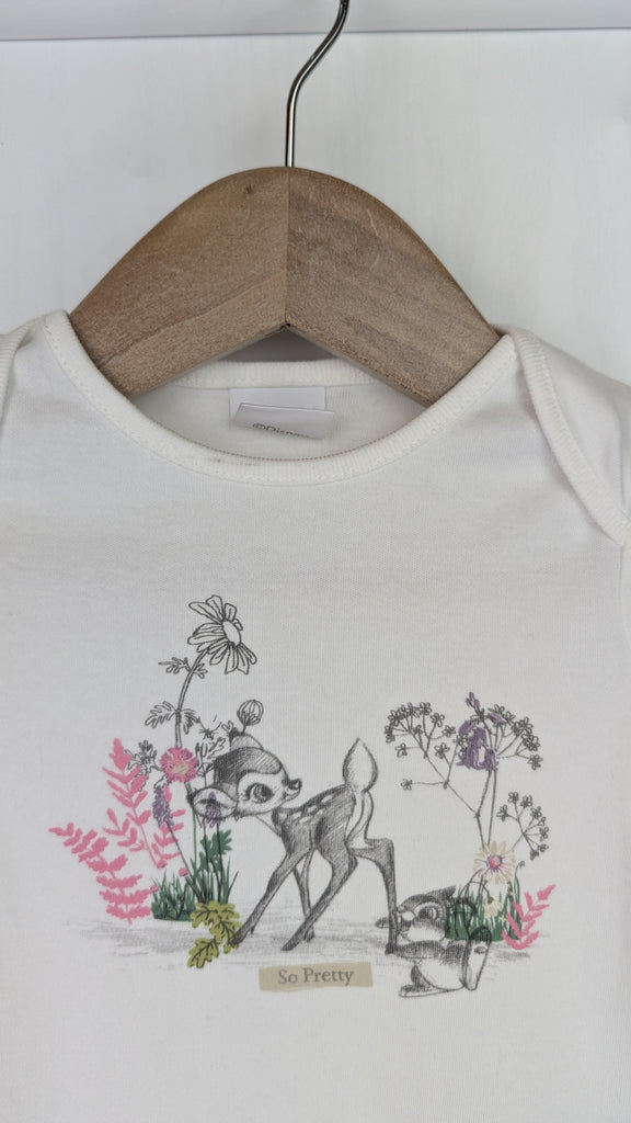 NEW Disney Bambi Long Sleeve Top - Girls 3-6 Months Disney @ Tesco Used, Preloved, Preworn & Second Hand Baby, Kids & Children's Clothing UK Online. Cheap affordable. Brands including Next, Joules, Nutmeg Morrisons, TU, F&F, H&M.