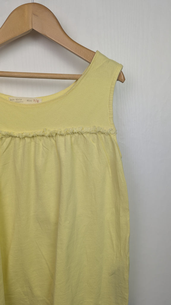 Zara Yellow Sleeveless Top - Girls 7-8 Years Zara Used, Preloved, Preworn & Second Hand Baby, Kids & Children's Clothing UK Online. Cheap affordable. Brands including Next, Joules, Nutmeg Morrisons, TU, F&F, H&M.