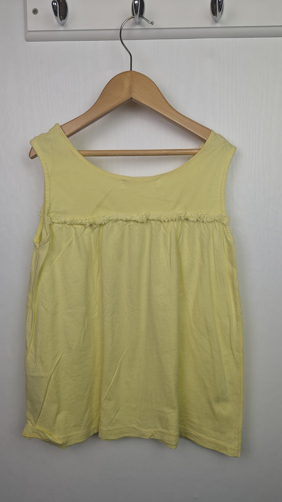 Zara Yellow Sleeveless Top - Girls 7-8 Years Zara Used, Preloved, Preworn & Second Hand Baby, Kids & Children's Clothing UK Online. Cheap affordable. Brands including Next, Joules, Nutmeg Morrisons, TU, F&F, H&M.