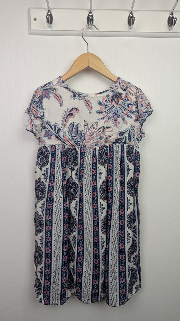 Pepe Jeans Blue & Pink Floral Dress - Girls 8 Years Pepe Jeans London Used, Preloved, Preworn & Second Hand Baby, Kids & Children's Clothing UK Online. Cheap affordable. Brands including Next, Joules, Nutmeg Morrisons, TU, F&F, H&M.