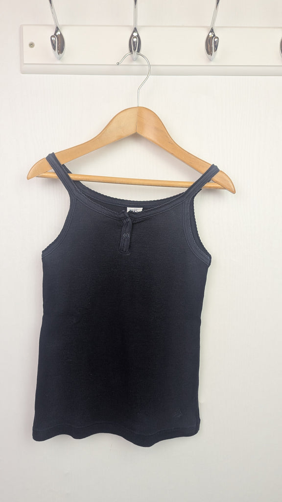 Petit Bateau Navy Ribbed Vest Top - Girls 8 Years Petit Bateau Used, Preloved, Preworn & Second Hand Baby, Kids & Children's Clothing UK Online. Cheap affordable. Brands including Next, Joules, Nutmeg Morrisons, TU, F&F, H&M.