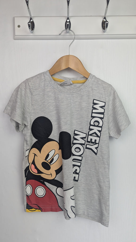 Primark Grey Mickey Mouse Top - Boys 4-5 Years Primark Used, Preloved, Preworn & Second Hand Baby, Kids & Children's Clothing UK Online. Cheap affordable. Brands including Next, Joules, Nutmeg Morrisons, TU, F&F, H&M.