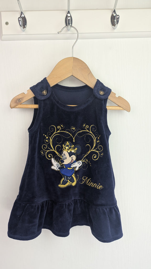 Disney Minnie Mouse Velour Dress - Girls 3-6 Months Disney @ George Used, Preloved, Preworn & Second Hand Baby, Kids & Children's Clothing UK Online. Cheap affordable. Brands including Next, Joules, Nutmeg Morrisons, TU, F&F, H&M.