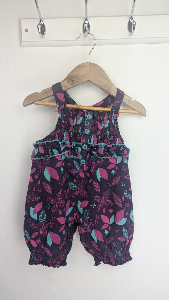 Vertbaudet Purple Floral Romper - Girls 2 Years Vertbaudet Used, Preloved, Preworn & Second Hand Baby, Kids & Children's Clothing UK Online. Cheap affordable. Brands including Next, Joules, Nutmeg Morrisons, TU, F&F, H&M.