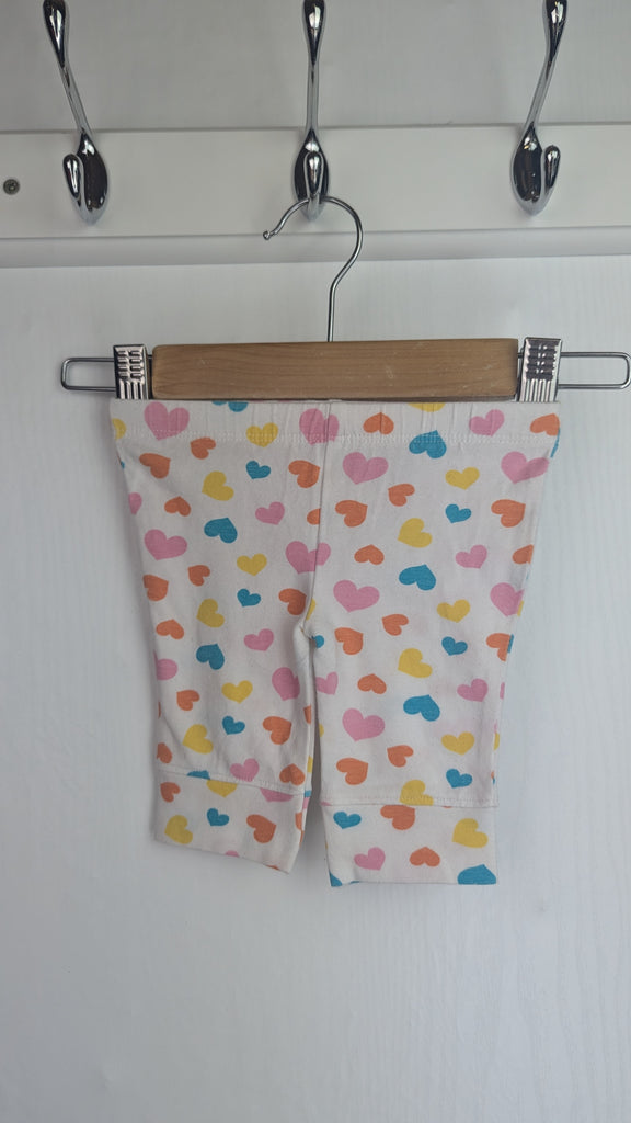 F&F Multicolour Heart Leggings - Girls Newborn F&F Used, Preloved, Preworn & Second Hand Baby, Kids & Children's Clothing UK Online. Cheap affordable. Brands including Next, Joules, Nutmeg Morrisons, TU, F&F, H&M.