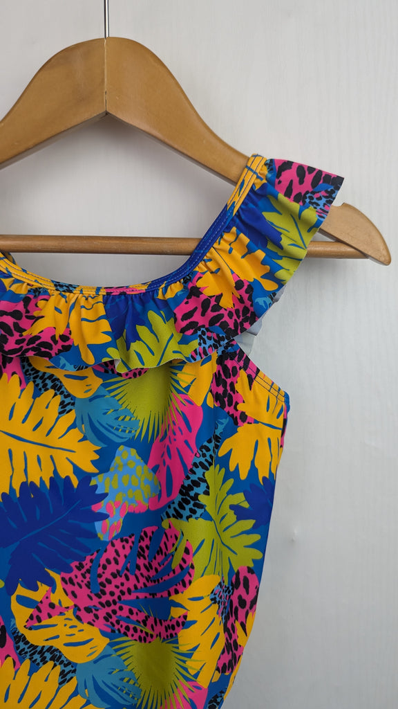 Matalan Floral Swim Suit - Girls 12-18 Months Matalan & Mini Club Used, Preloved, Preworn & Second Hand Baby, Kids & Children's Clothing UK Online. Cheap affordable. Brands including Next, Joules, Nutmeg Morrisons, TU, F&F, H&M.