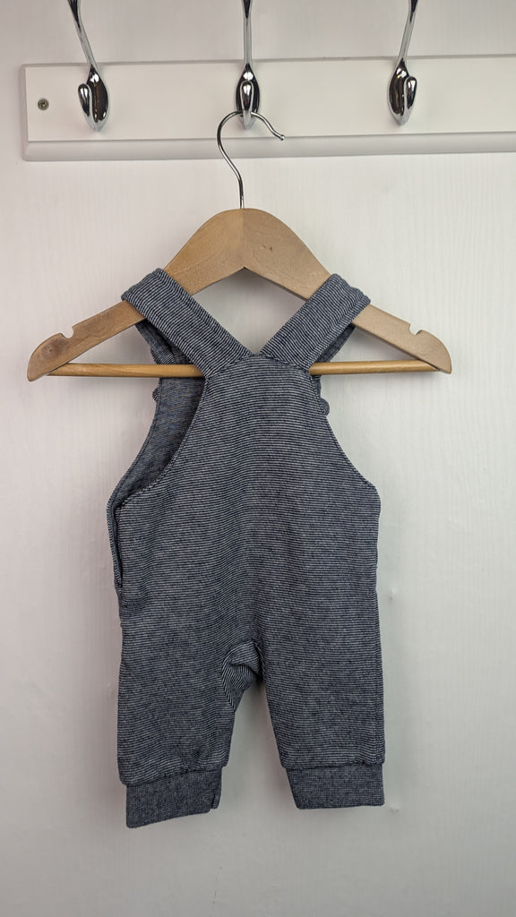 F&F Navy Striped Bear Romper - Boys Newborn F&F Used, Preloved, Preworn & Second Hand Baby, Kids & Children's Clothing UK Online. Cheap affordable. Brands including Next, Joules, Nutmeg Morrisons, TU, F&F, H&M.