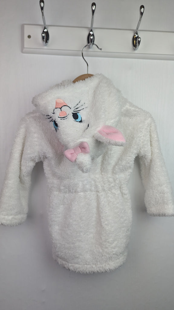 Primark Disney Marie Dressing Gown - Girls 6-9 Months Disney @ Primark Used, Preloved, Preworn & Second Hand Baby, Kids & Children's Clothing UK Online. Cheap affordable. Brands including Next, Joules, Nutmeg Morrisons, TU, F&F, H&M.