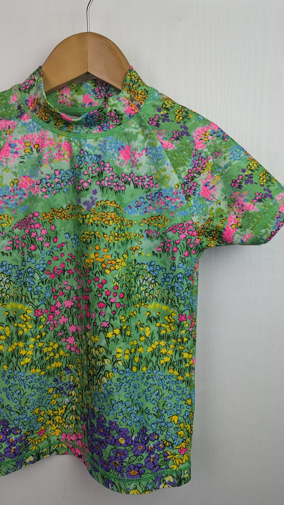 Next Green Floral Swim Top - Girls 5 Years Next Used, Preloved, Preworn & Second Hand Baby, Kids & Children's Clothing UK Online. Cheap affordable. Brands including Next, Joules, Nutmeg Morrisons, TU, F&F, H&M.