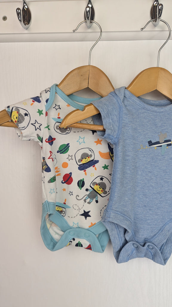 George and M&S Bodysuits - Boys Tiny Baby M&S and George Used, Preloved, Preworn & Second Hand Baby, Kids & Children's Clothing UK Online. Cheap affordable. Brands including Next, Joules, Nutmeg Morrisons, TU, F&F, H&M.