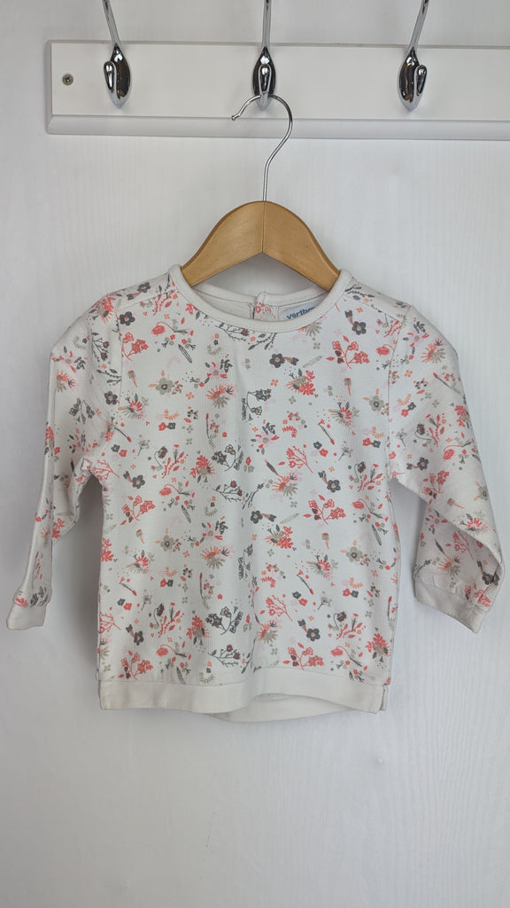 Vertbaudet Floral Jumper - Girls 12 Months Vertbaudet Used, Preloved, Preworn & Second Hand Baby, Kids & Children's Clothing UK Online. Cheap affordable. Brands including Next, Joules, Nutmeg Morrisons, TU, F&F, H&M.