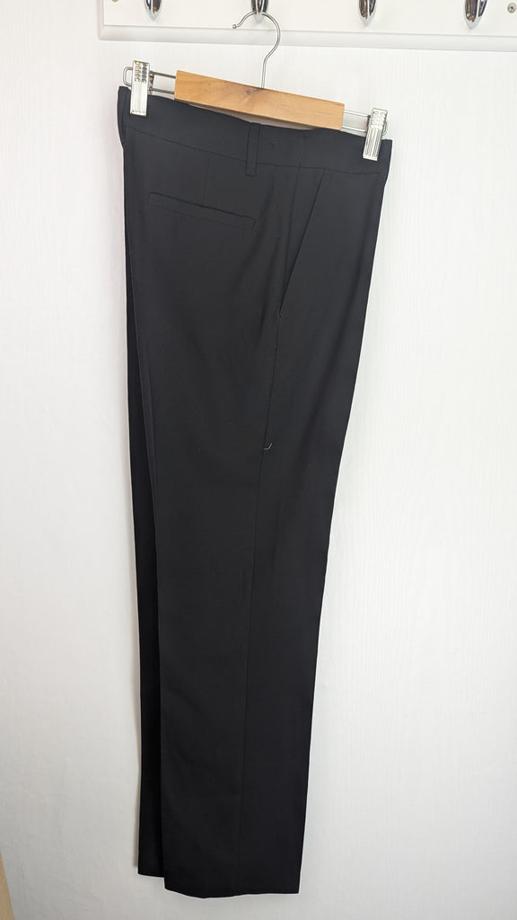 NEW M&S Black Straight Leg School Trousers - Boys 12-13 Years Marks & Spencer Used, Preloved, Preworn & Second Hand Baby, Kids & Children's Clothing UK Online. Cheap affordable. Brands including Next, Joules, Nutmeg Morrisons, TU, F&F, H&M.