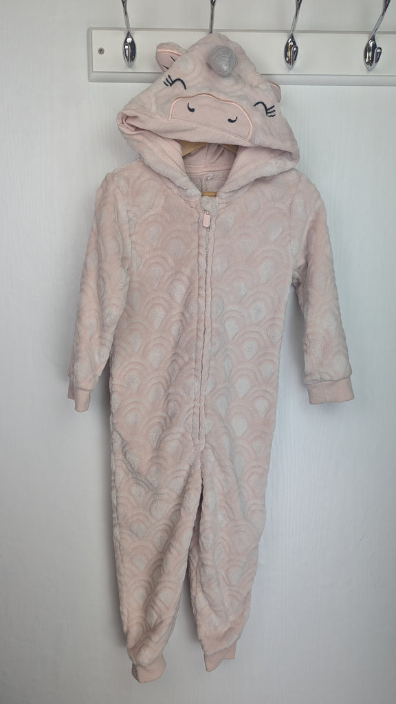 George Pink Rainbow Unicorn Onesie - Girls 2-3 Years Billie Faiers @ George Used, Preloved, Preworn & Second Hand Baby, Kids & Children's Clothing UK Online. Cheap affordable. Brands including Next, Joules, Nutmeg Morrisons, TU, F&F, H&M.