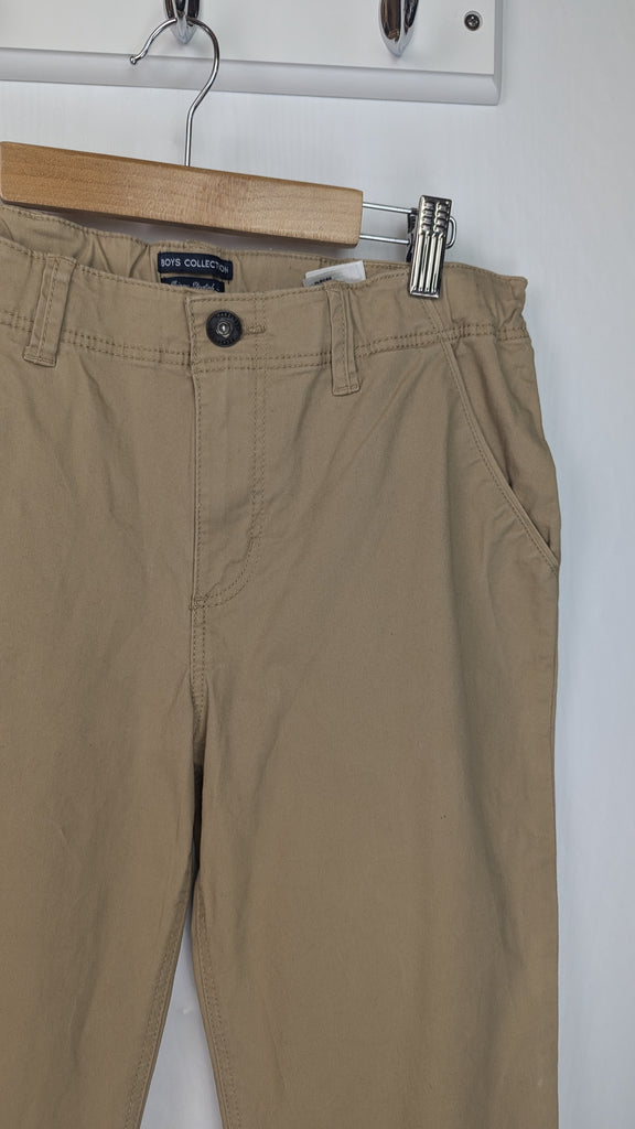 H&M Tan Chino Trousers - Boys 13-14 Years H&M Used, Preloved, Preworn & Second Hand Baby, Kids & Children's Clothing UK Online. Cheap affordable. Brands including Next, Joules, Nutmeg Morrisons, TU, F&F, H&M.